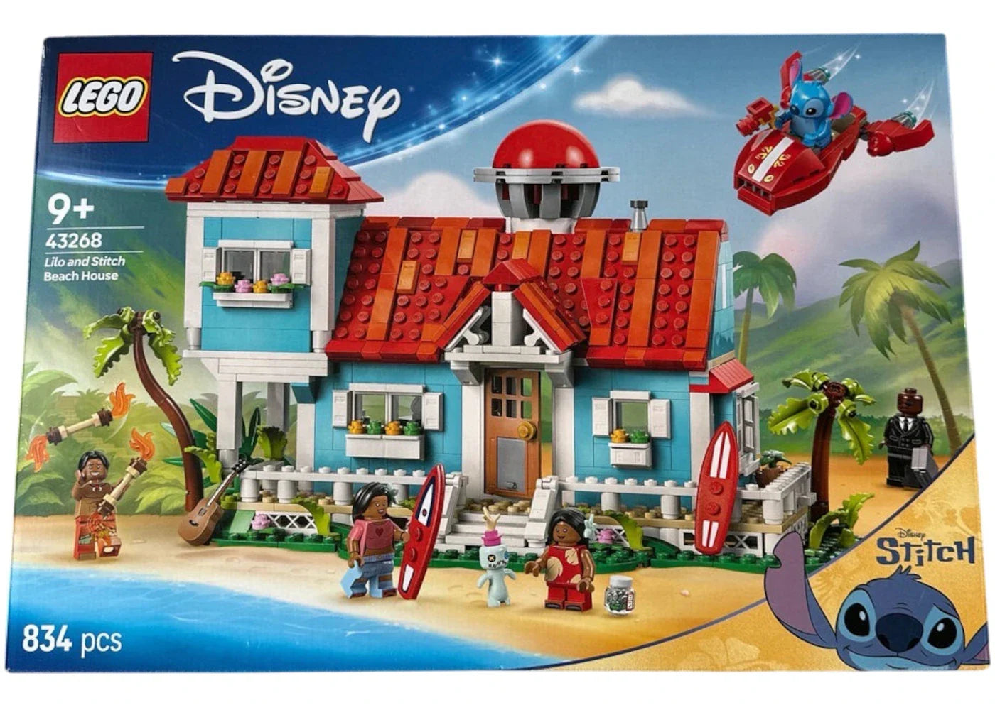 LEGO Disney Lilo and Stitch Beach House Set 43268