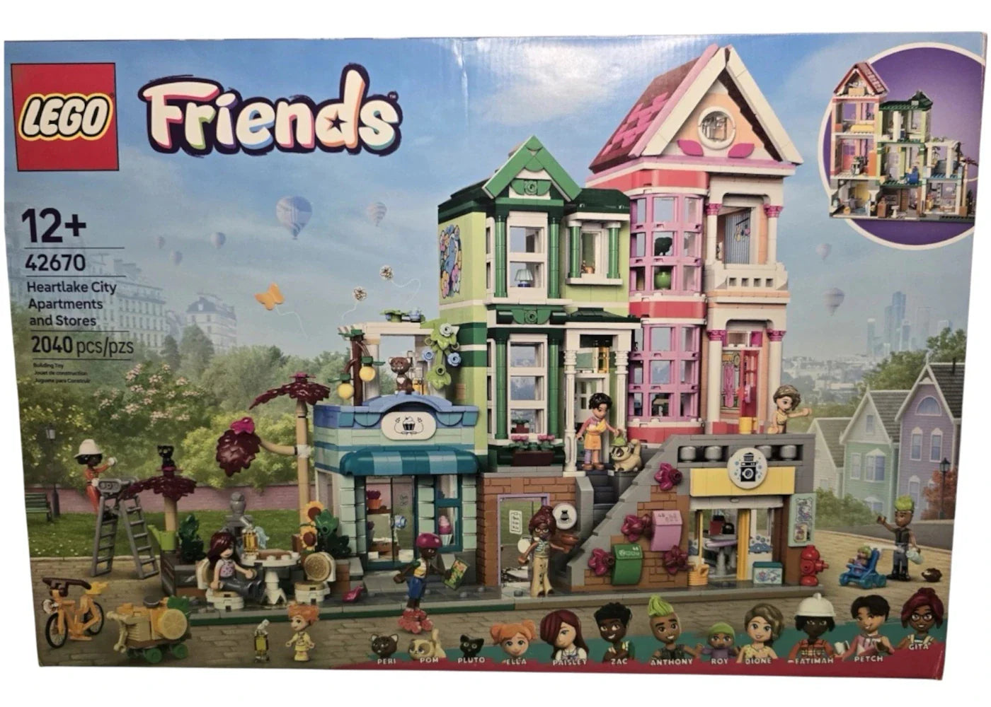LEGO Friends Heartlake City Apartments and Stores Set 42670
