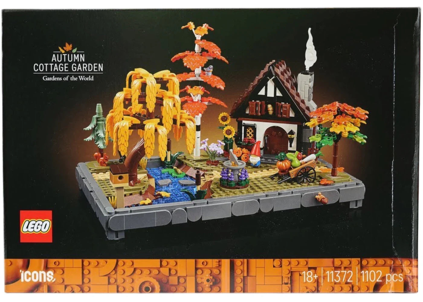 LEGO Icons Autum Cottage Garden Set 11372
