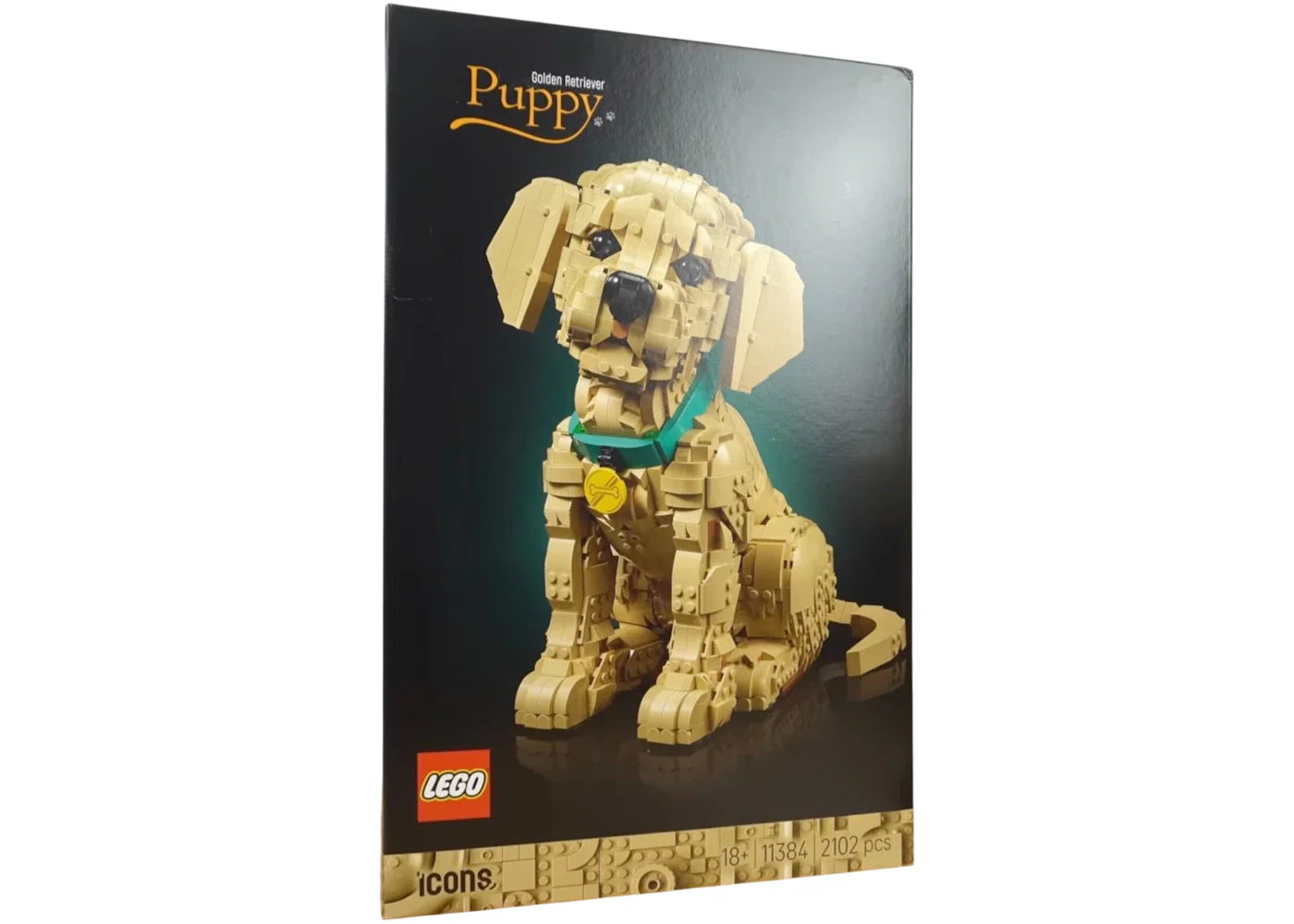 Set #11384 Icons Golden Retriever Puppy