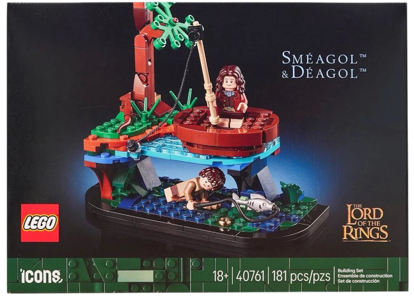 LEGO Der Herr der Ringe Sméagol und Déagol Set 40761