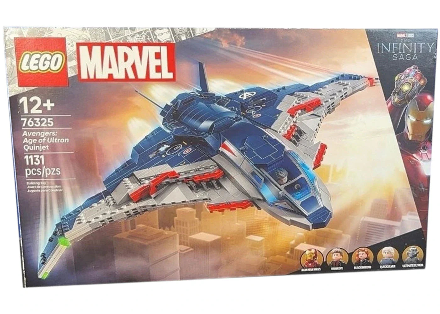 LEGO Marvel Avengers: Age of Ultron Quinjet Set 76325
