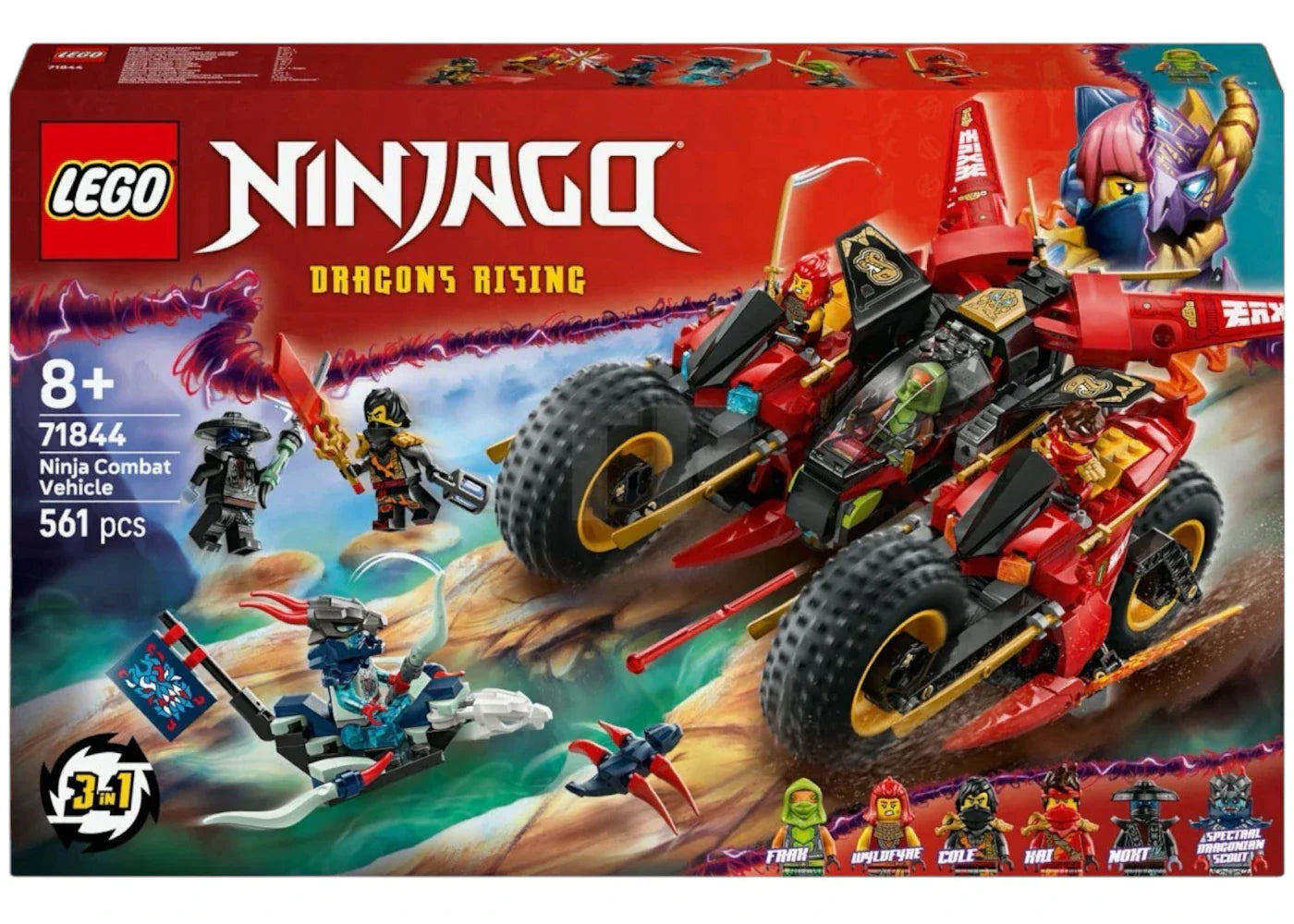 LEGO NINJAGO Ninja Combat Vehicle Set 71844