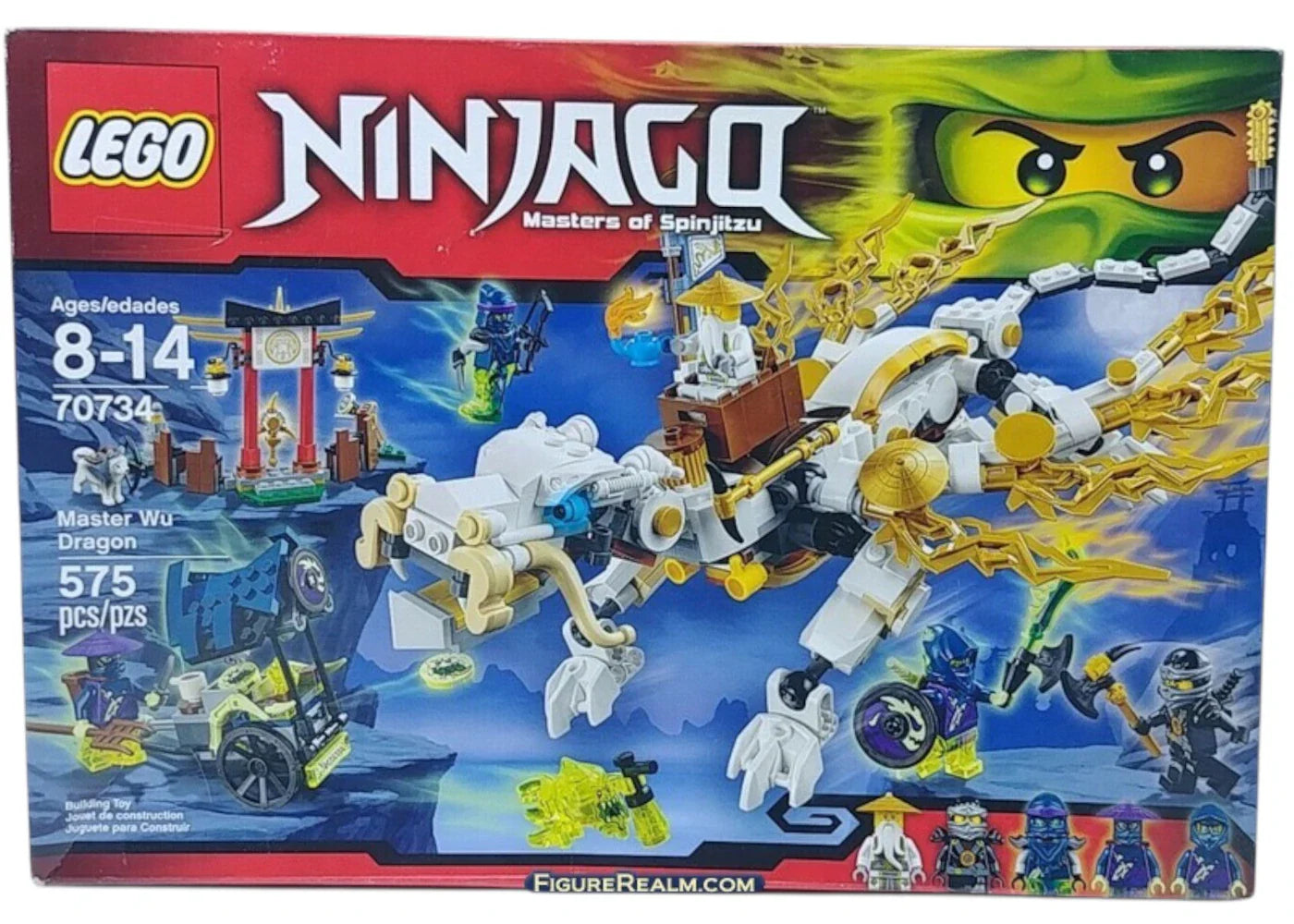 LEGO Ninjago Master Wu Dragon Set 70734