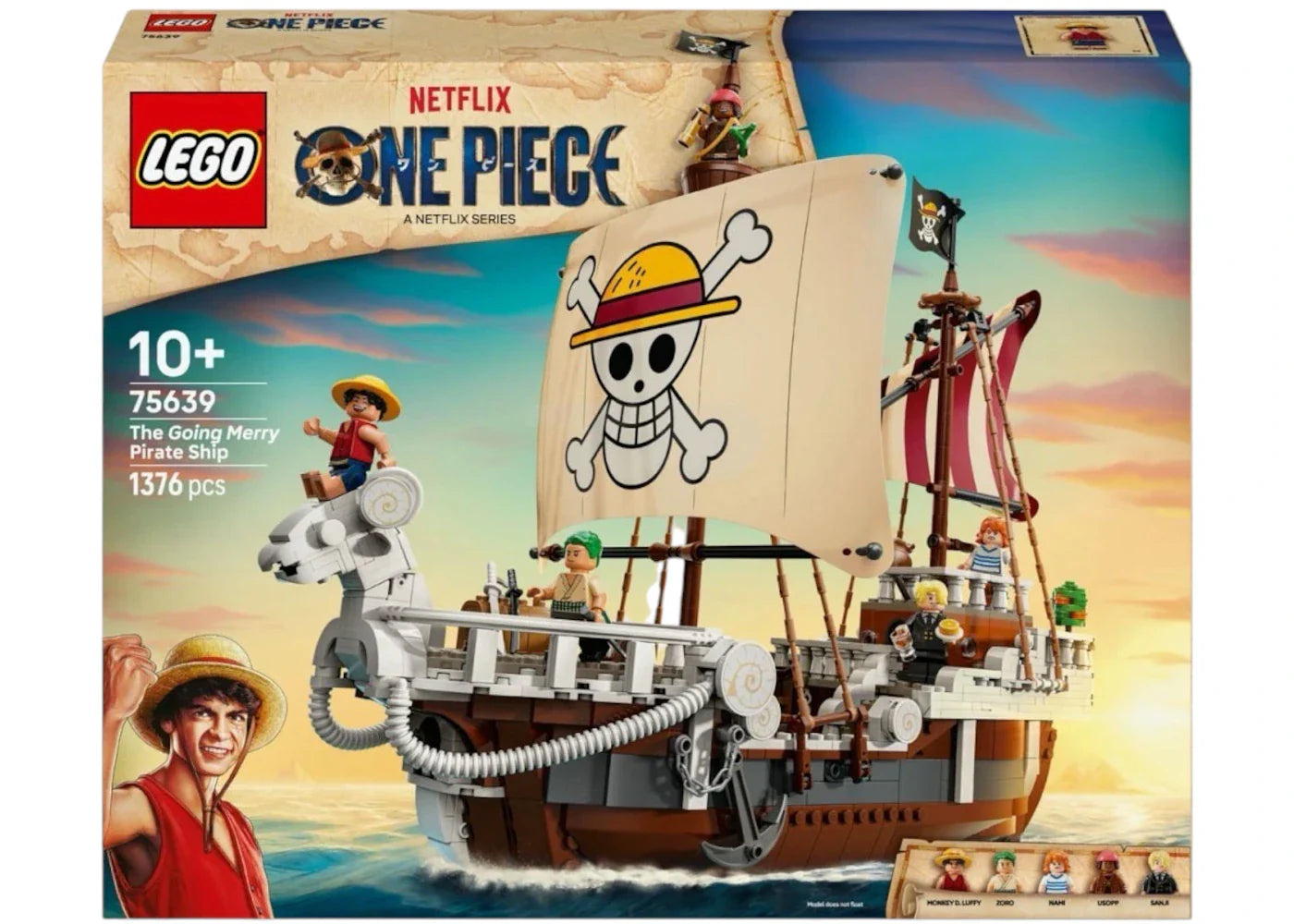 LEGO One Piece Das Piratenschiff Going Merry Set 75639