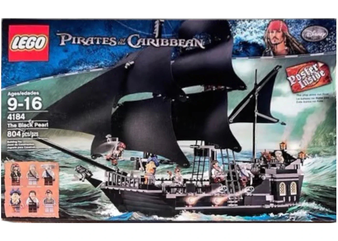 LEGO Fluch der Karibik Die Black Pearl Set 4184