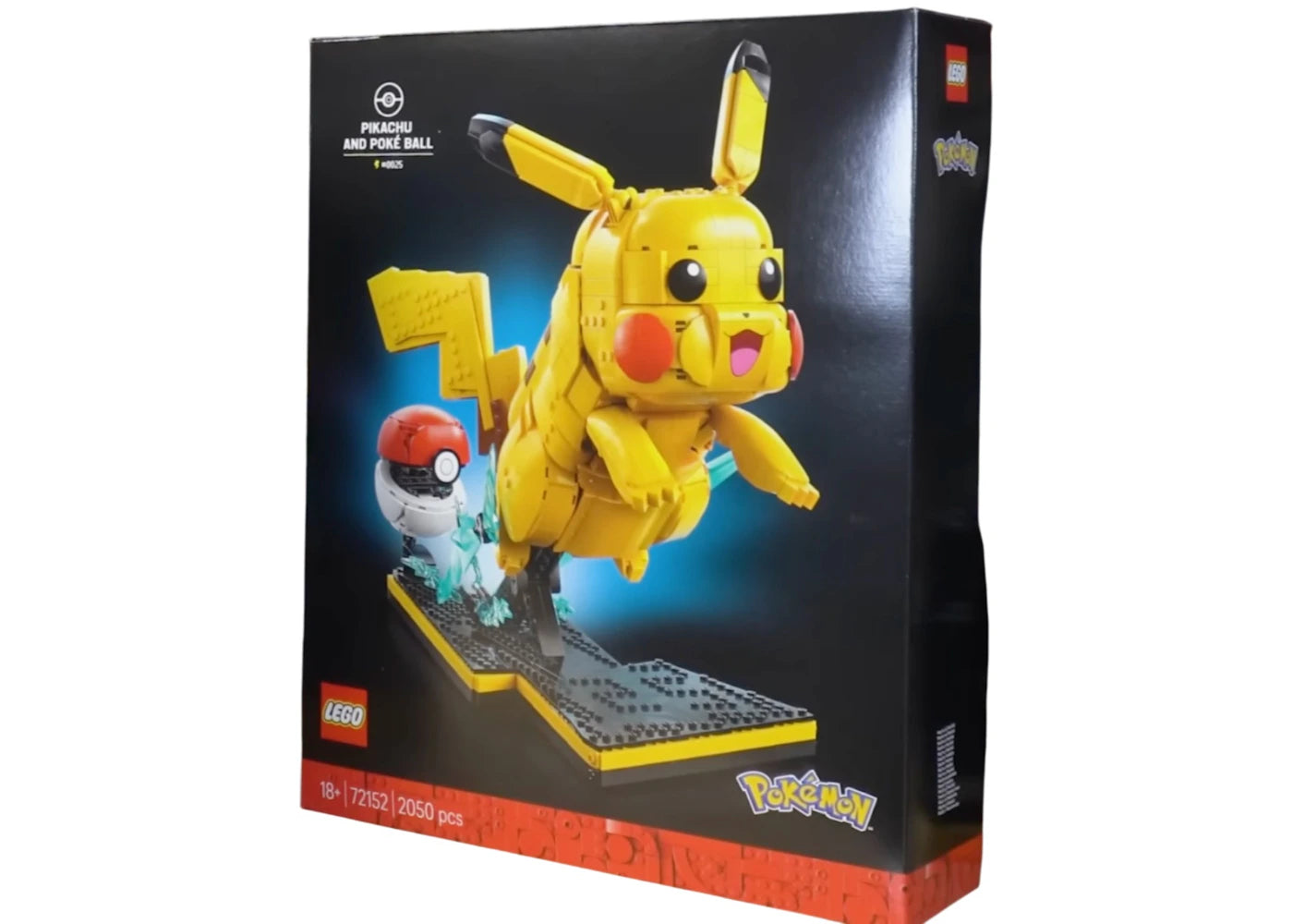 LEGO Pokemon Pikachu and Poke Ball Set #72152