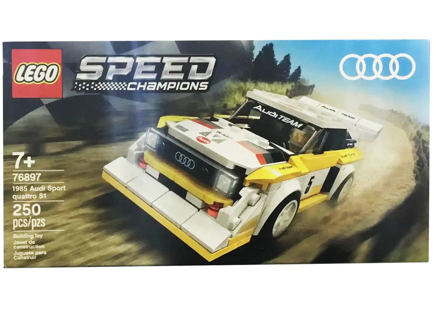 LEGO Speed Champions 1985 Audi Sport Quattro S1 Set 76897