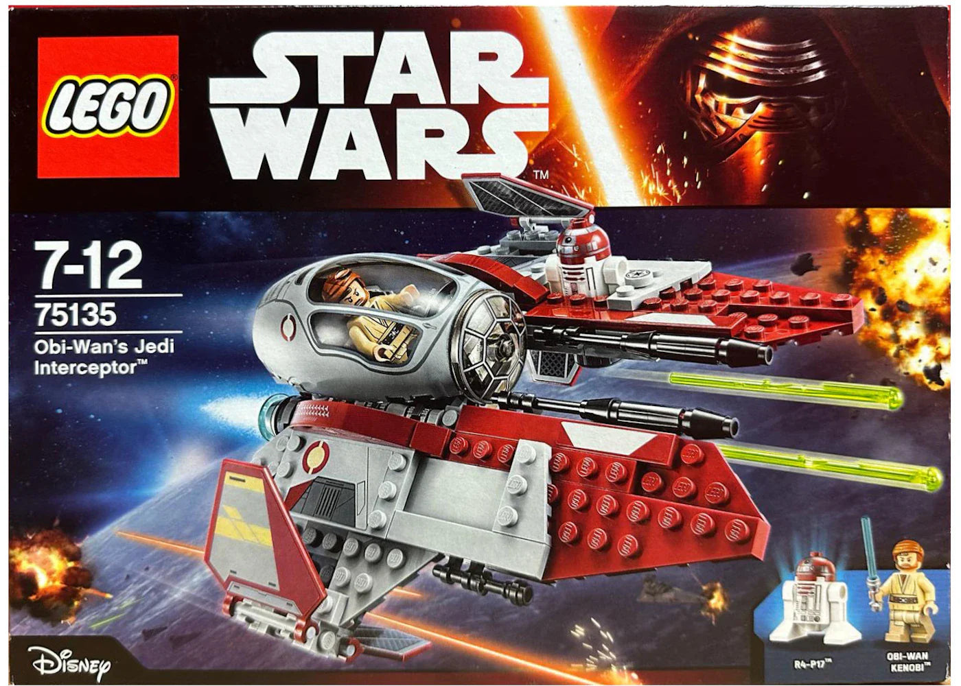 LEGO Star Wars Obi-Wans Jedi Interceptor Set 75135