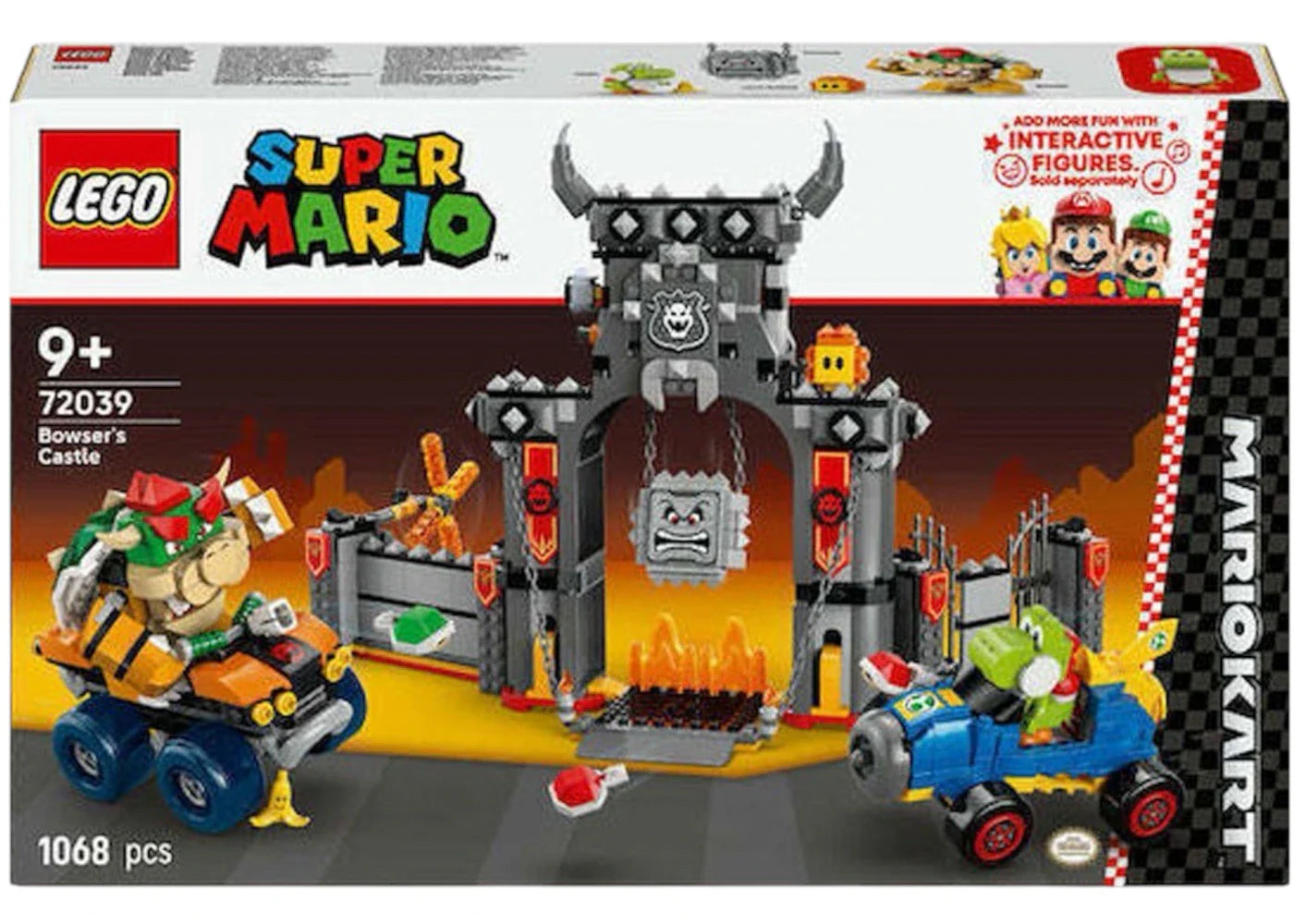 LEGO Super Mario Mario Kart Bowsers Festung Set 72039