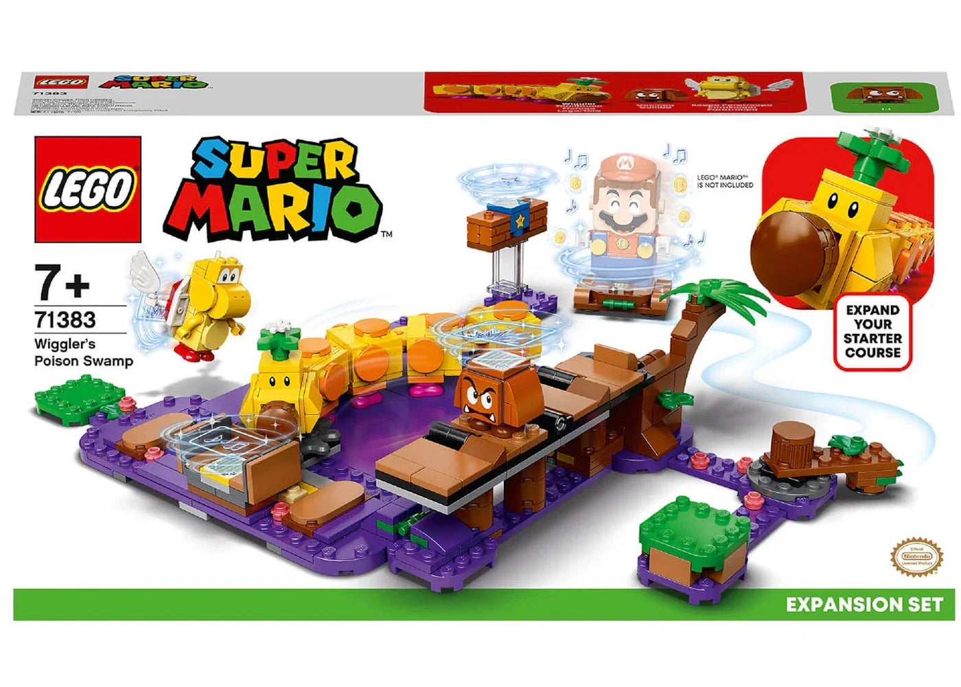 LEGO Super Mario Wiggler's giftiger Sumpf Erweiterungsset 71383