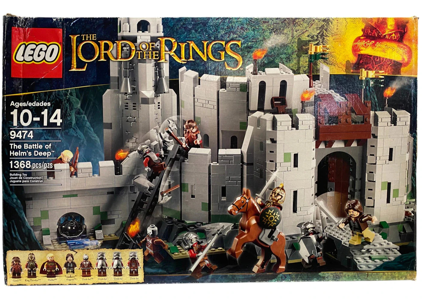 LEGO Der Herr der Ringe Die Schlacht um Helms Klamm Set 9474