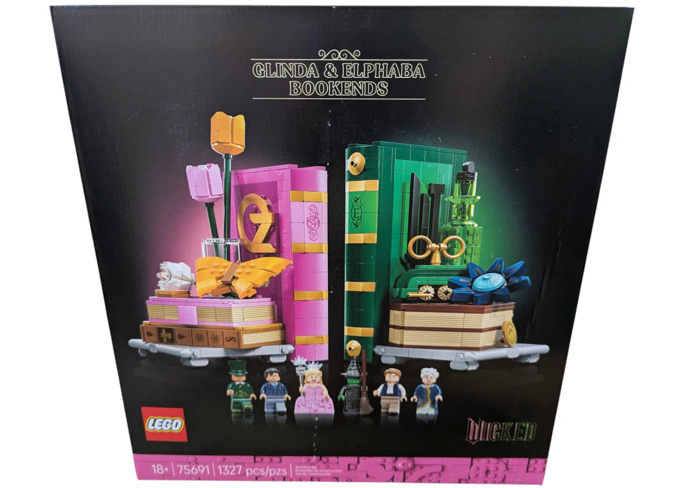 LEGO Wicked Glinda & Elphaba Buchstützen Set 75691