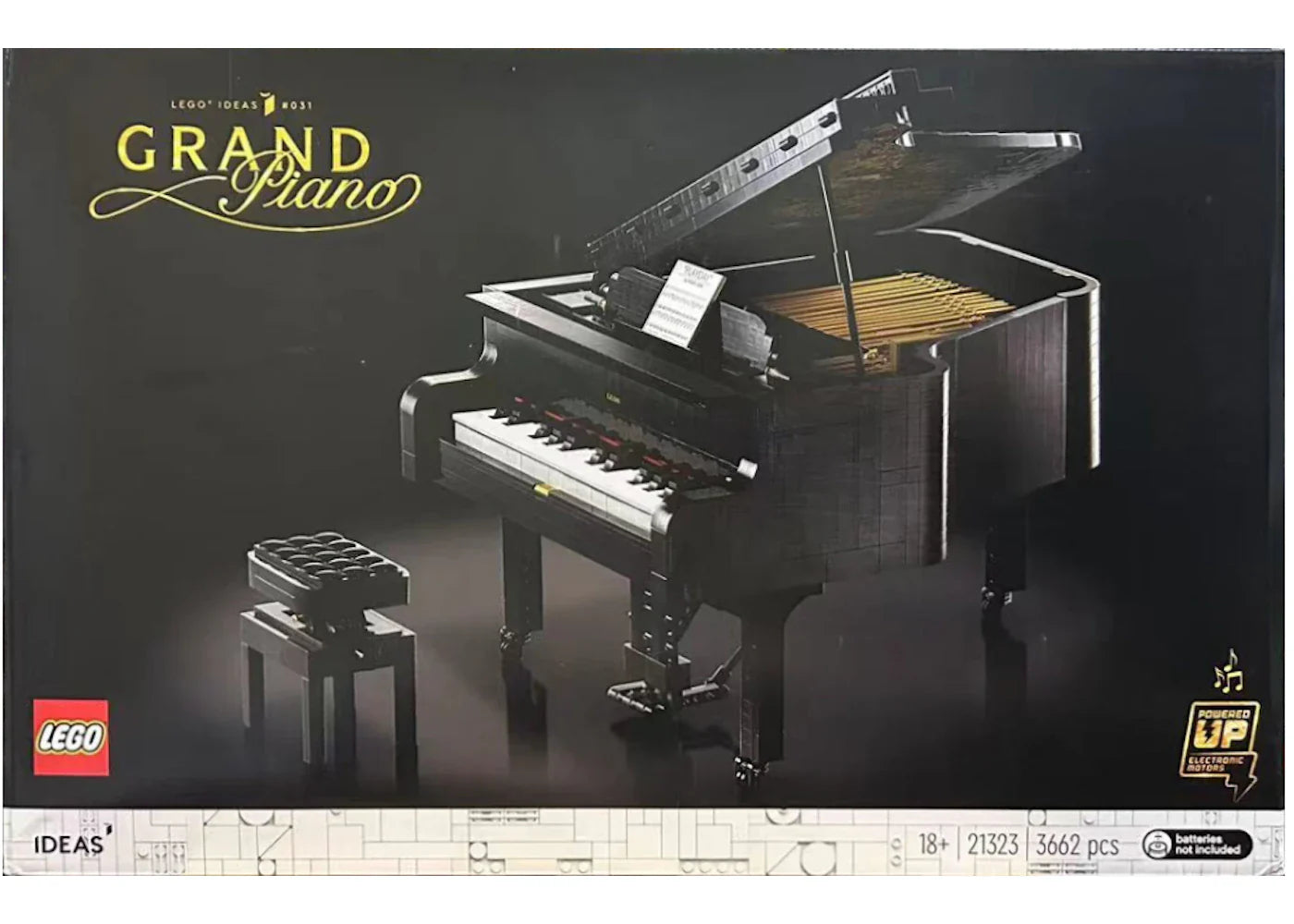 LEGO Ideas Grand Piano Set 21323