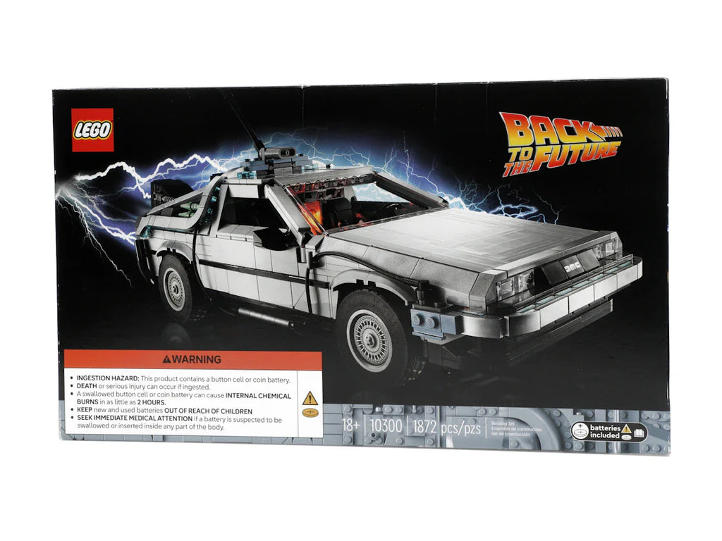 LEGO Back to the Future Delorean Time Machine Set 10300